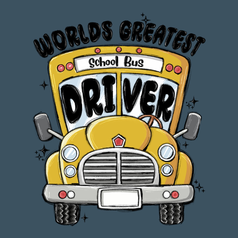 Worlds Greatest School Bus Driver Urban Heavy Tee by MaliasSmallBusiness | Teevron