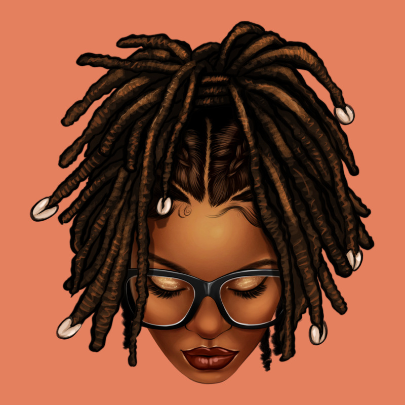 Afro Locs Messy Bun Classic Tee by texasbilliewilder | Teevron