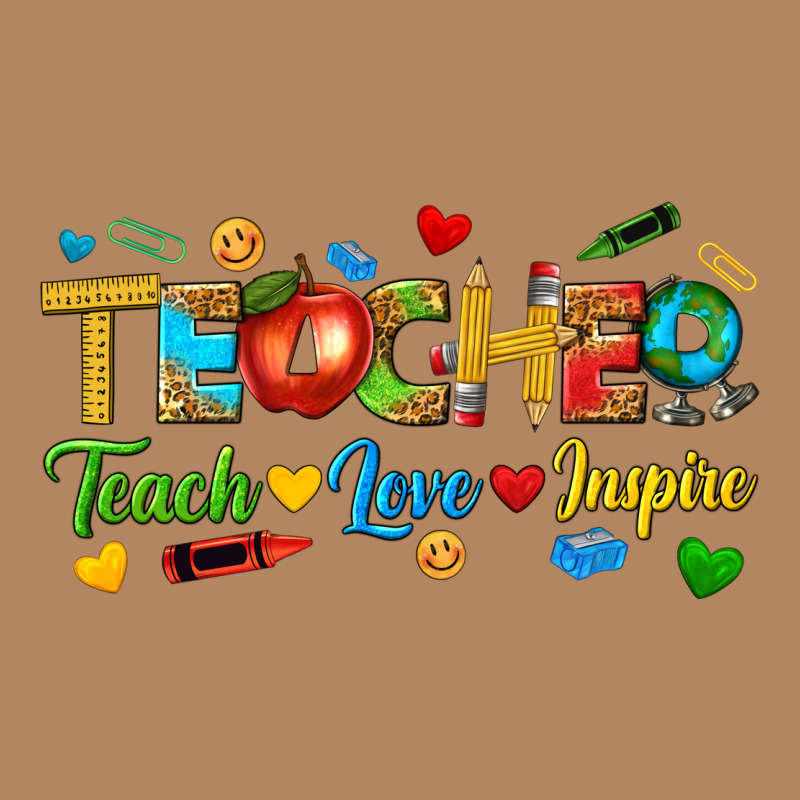 Teacher Teach Love Inspire Tbw Long Sleeve Tee by texasbilliewilder | Teevron