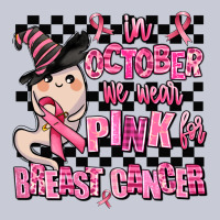 In October We Wear Pink For Breast Cancer Heavyweight Hoodie | Teevron