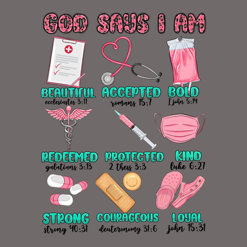 God Says I Am Nurse Urban Hoodie by MaliasSmallBusiness | Teevron
