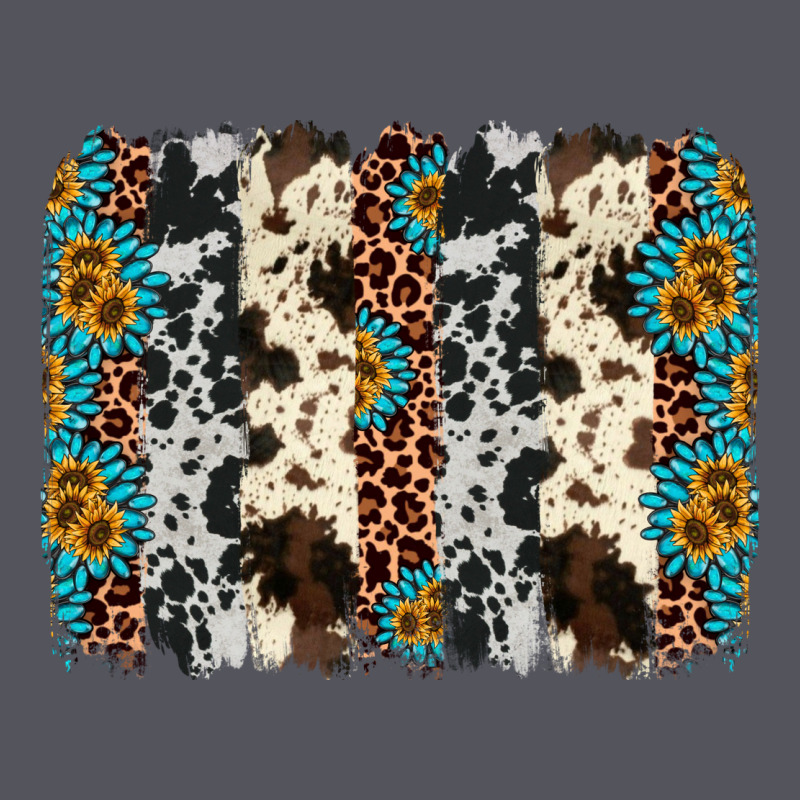 Cowhide Leopard Gemstone Brushstroke Vintage Hoodie by AdoDesignShop | Teevron