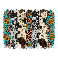 cowhide leopard gemstone brushstroke | Teevron