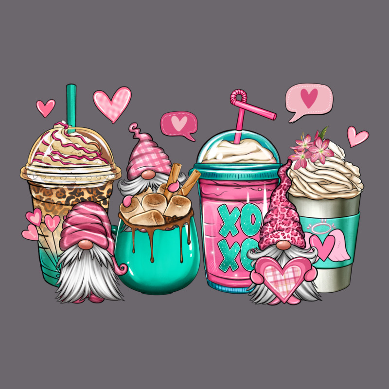 Valentines Day Gnomes Coffee Cups Premium Sweatshirt by Jasminsmagicworld | Teevron