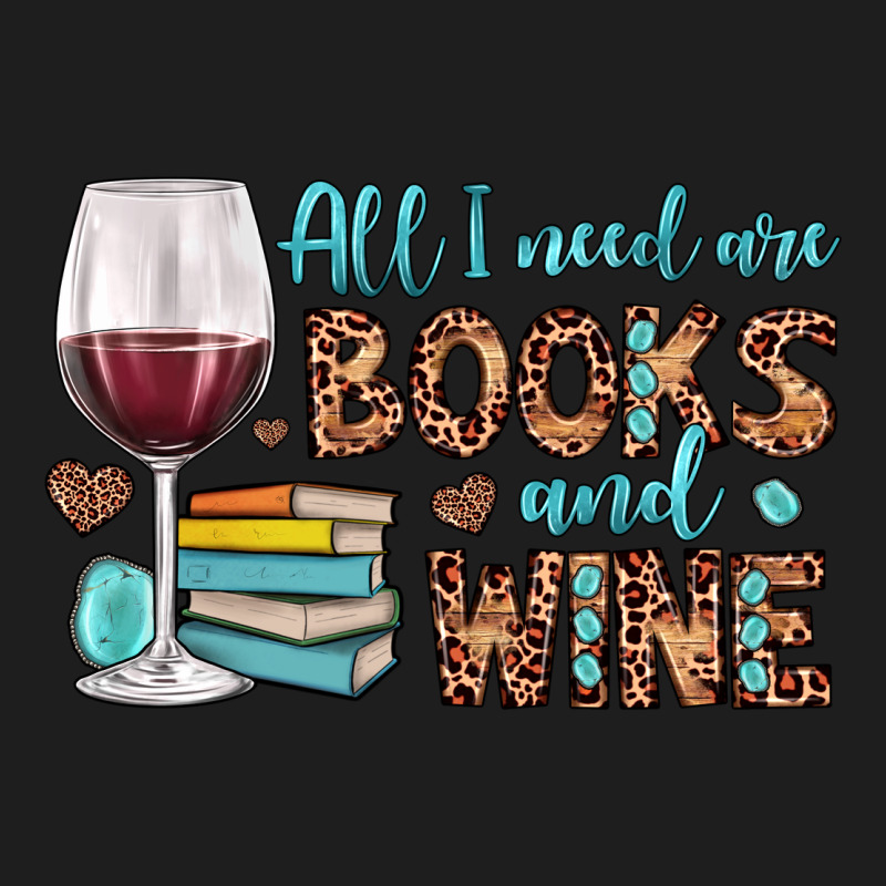 All I Need Are Books And Wine Heavyweight Hoodie by JahusDesignShop | Teevron