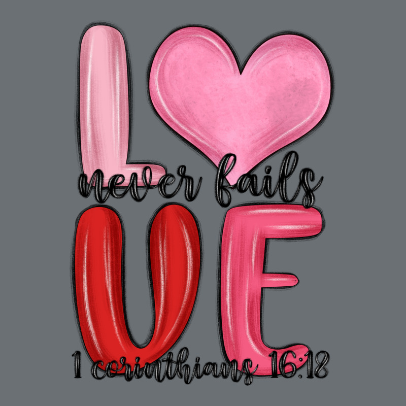 Love Never Fails Valentine S Day Premium Hoodie by MaliasSmallBusiness | Teevron