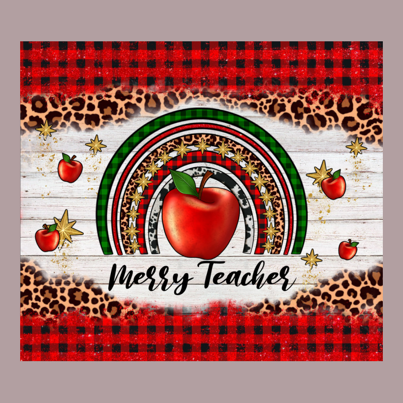 Merry Teacher Vintage Hoodie by AdoDesignShop | Teevron