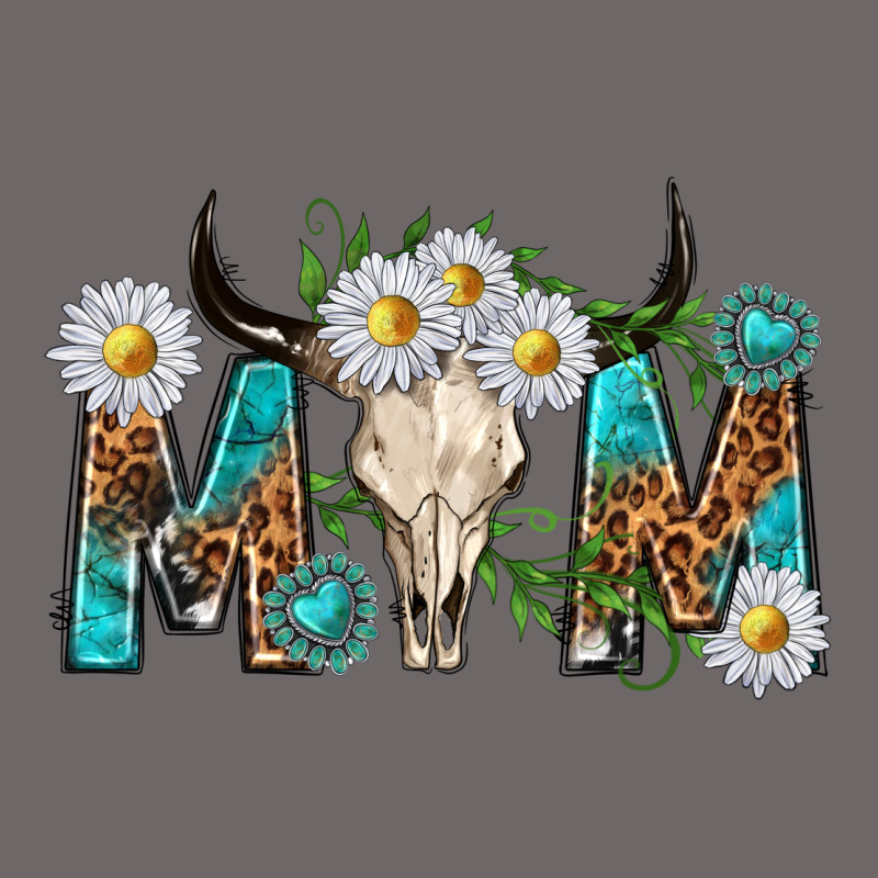 Mom With Bull Skull Classic Tee by texasbilliewilder | Teevron