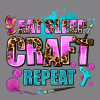 Eat Sleep Craft Repeat Heavyweight Hoodie | Teevron