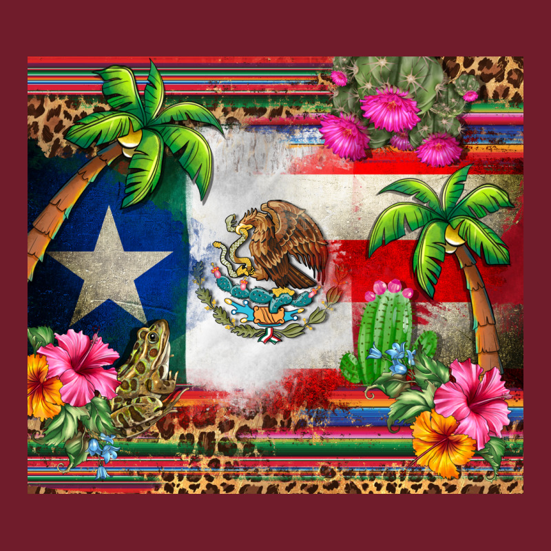 Mexico And Puerto Rico Zipper Hoodie by CTS Tumbler Store | Teevron
