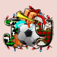 Joy With Soccer Element And Christmas Premium Sweatshirt | Teevron