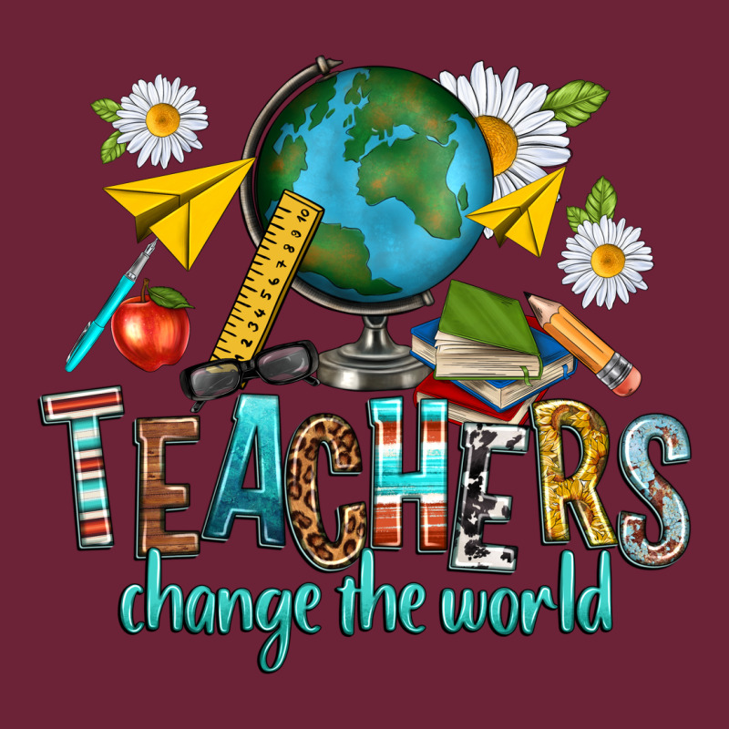 Teachers Change The World Long Sleeve Tee by texasbilliewilder | Teevron