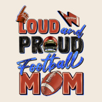 Loud And Proud Football Mom Zipper Hoodie | Teevron