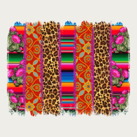 Mexico Brushstrokes Zipper Hoodie | Teevron