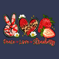 Peace Love Strawberry Heavyweight Hoodie | Teevron