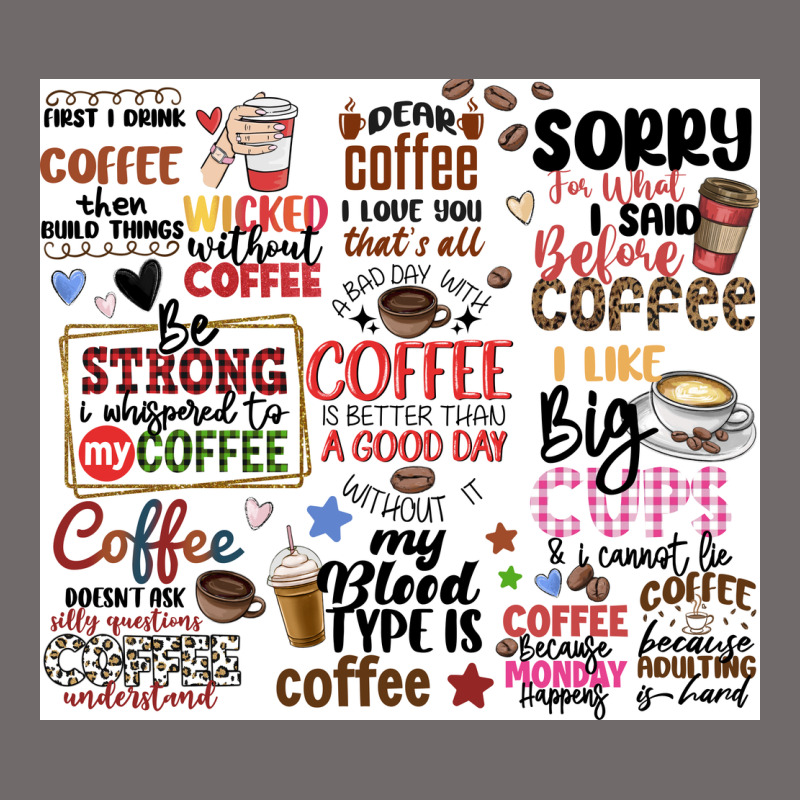 Funny Coffee Quotes Urban Heavy Tee by MaliasSmallBusiness | Teevron