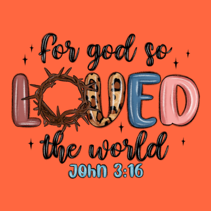 For God So Loved The World Premium Hoodie by MaliasSmallBusiness | Teevron