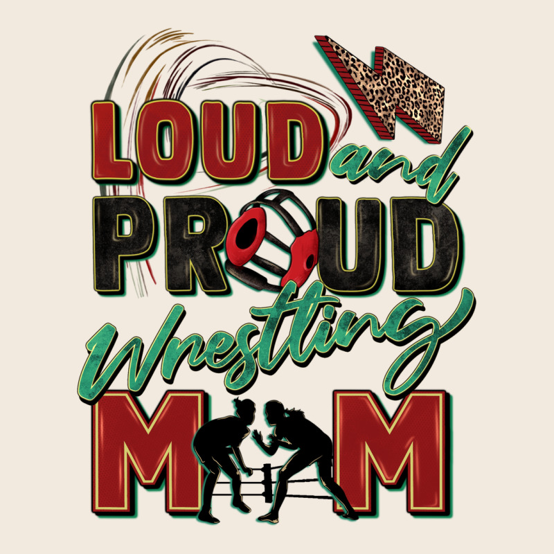 Loud And Proud Wrestling Mom Zipper Hoodie by Zillion Design Studio | Teevron