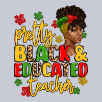 Pretty Black And Educated Teacher Heavyweight Hoodie | Teevron