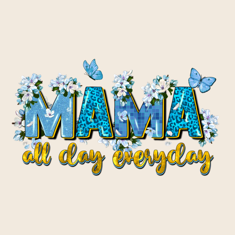 Mama All Day Everyday Zipper Hoodie by Zillion Design Studio | Teevron