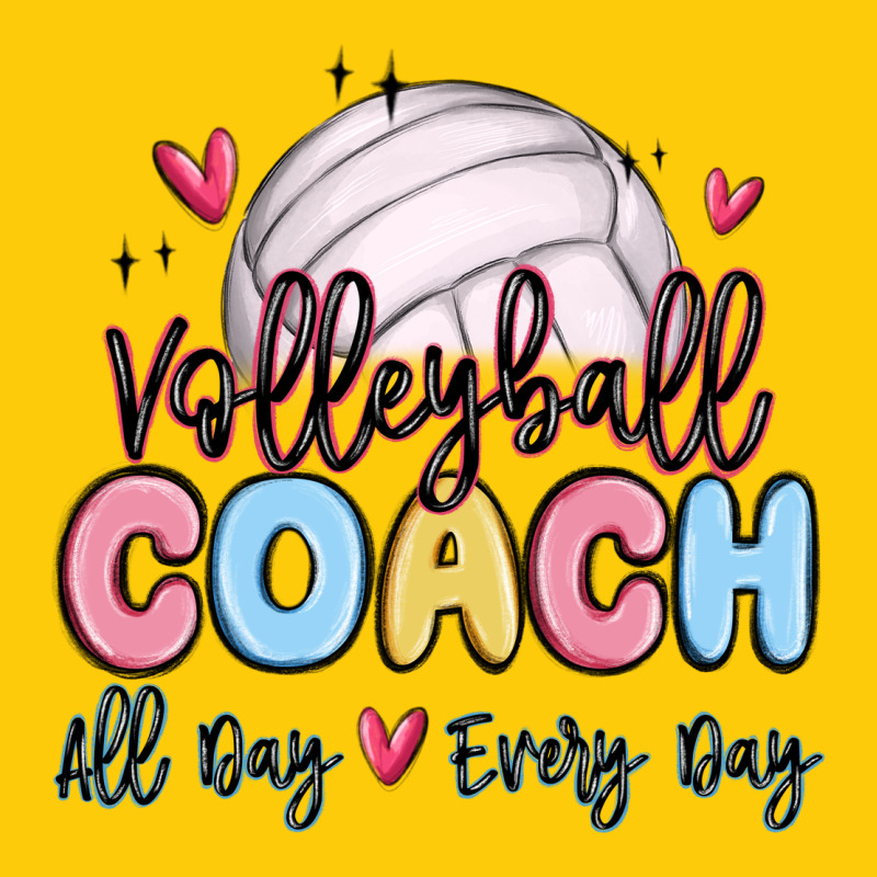 Volleyball Coach All Day Every Day Premium Hoodie by MaliasSmallBusiness | Teevron