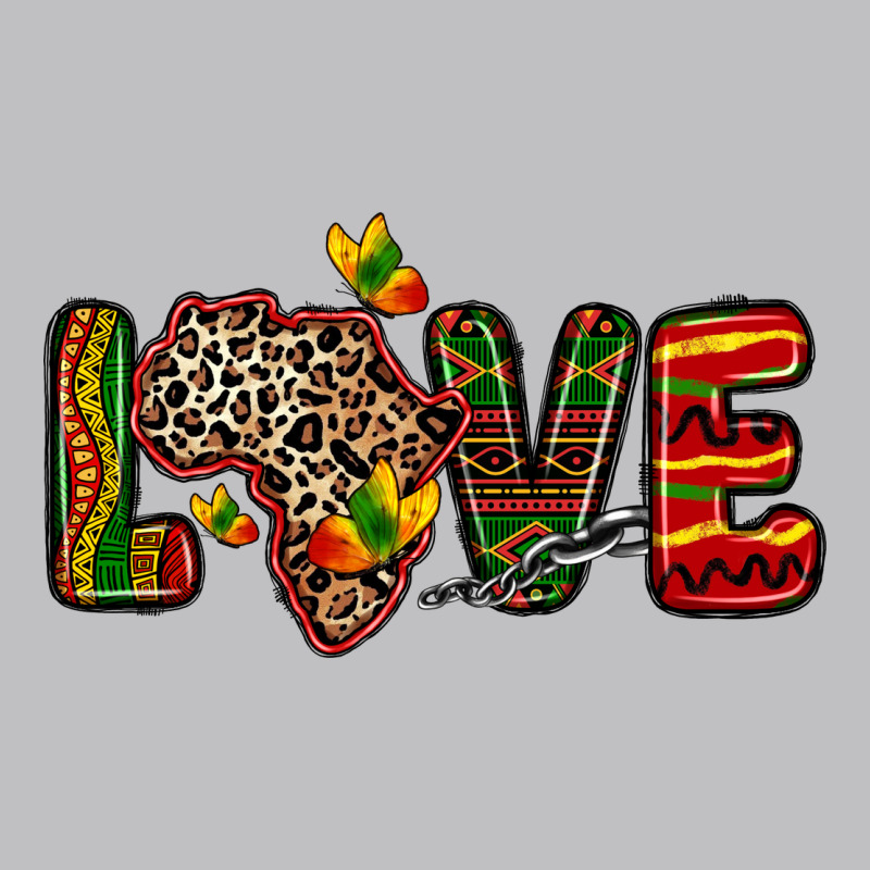 Love Africa Map Long Sleeve Tee by Zillion Design Studio | Teevron
