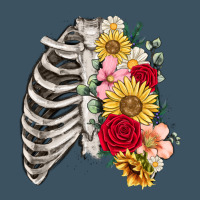 Floral Ribcage Urban Heavy Tee | Teevron