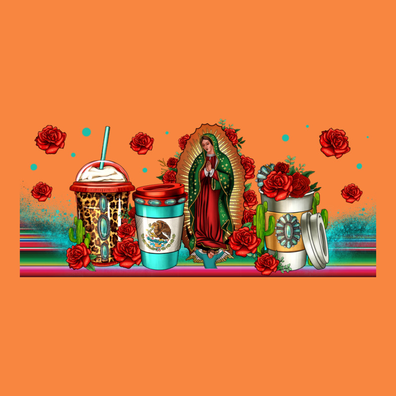 Lady Of Guadalupe Coffee Cups Libbey Glass Premium Sweatshirt by Jasminsmagicworld | Teevron