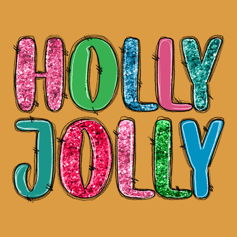 Holly Jolly Urban Heavy Tee by MaliasSmallBusiness | Teevron