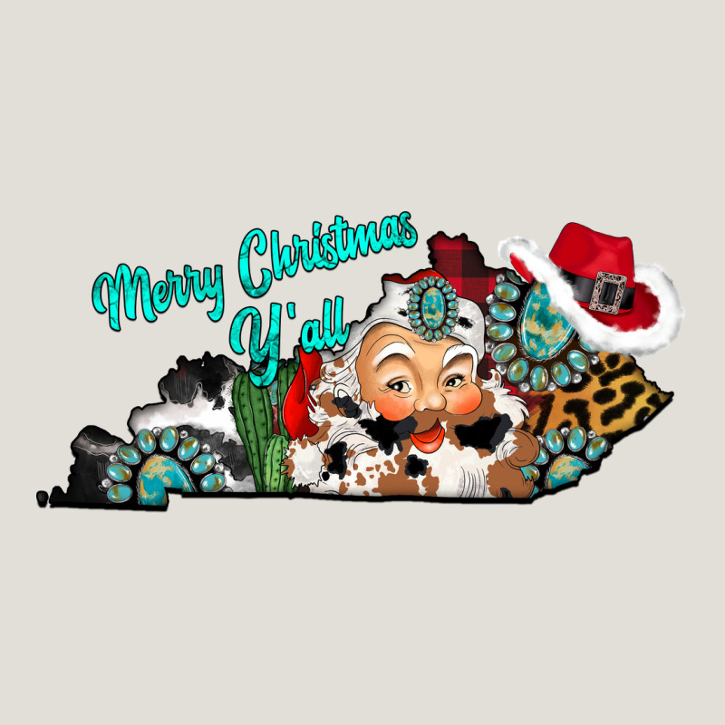 Merry Christmas Y'all Kentucky Heavy Core Tee by CowhideDigitalArt | Teevron