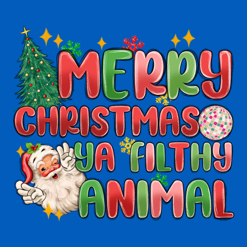 Merry Christmas Ya Filthy Animal Urban Hoodie by MaliasSmallBusiness | Teevron