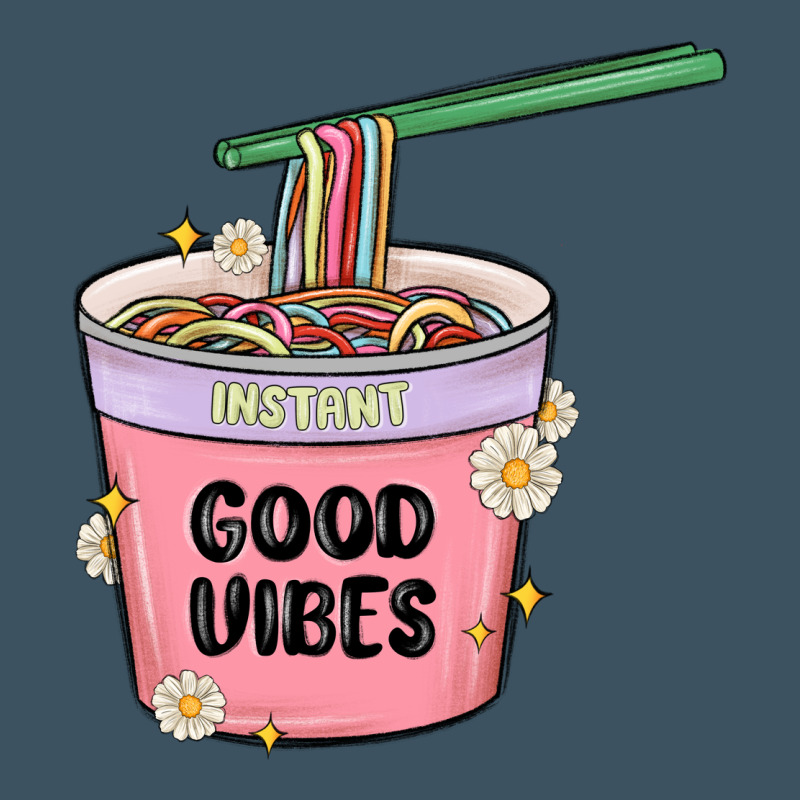 Instant Good Vibes Noodles Urban Heavy Tee by MaliasSmallBusiness | Teevron