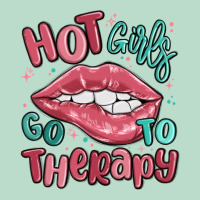 Hot Girls Go To Therapy Premium Hoodie | Teevron