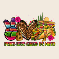 Peace Love Cinco De Mayo Zipper Hoodie | Teevron