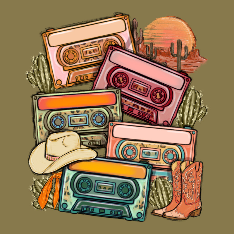 Customized Country Cassette Tapes Premium Hoodie by MaliasSmallBusiness | Teevron