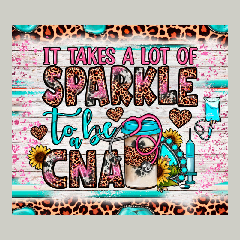 It Takes A Lot Of Sparkle To Be A Cna Heavyweight Hoodie by JahusDesignShop | Teevron