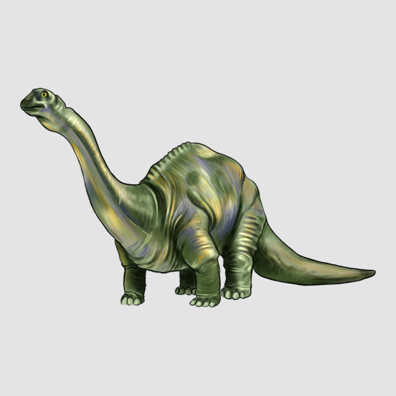 Dinosaur Brontosaurus Premium Sweatshirt by Artiststas | Teevron