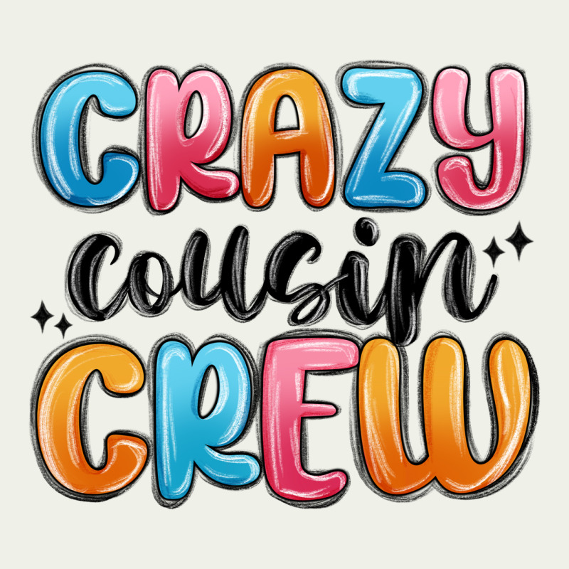 Crazy Cousin Crew Urban Heavy Tee by MaliasSmallBusiness | Teevron