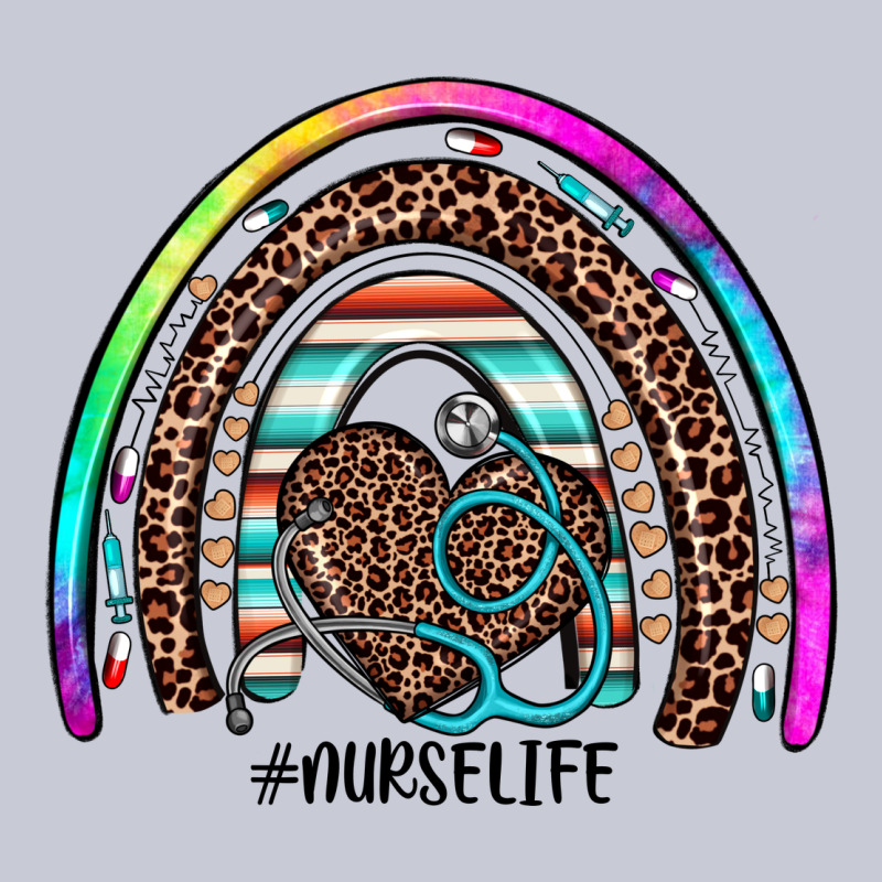 Nurse Life Rainbow Heavyweight Hoodie by JahusDesignShop | Teevron