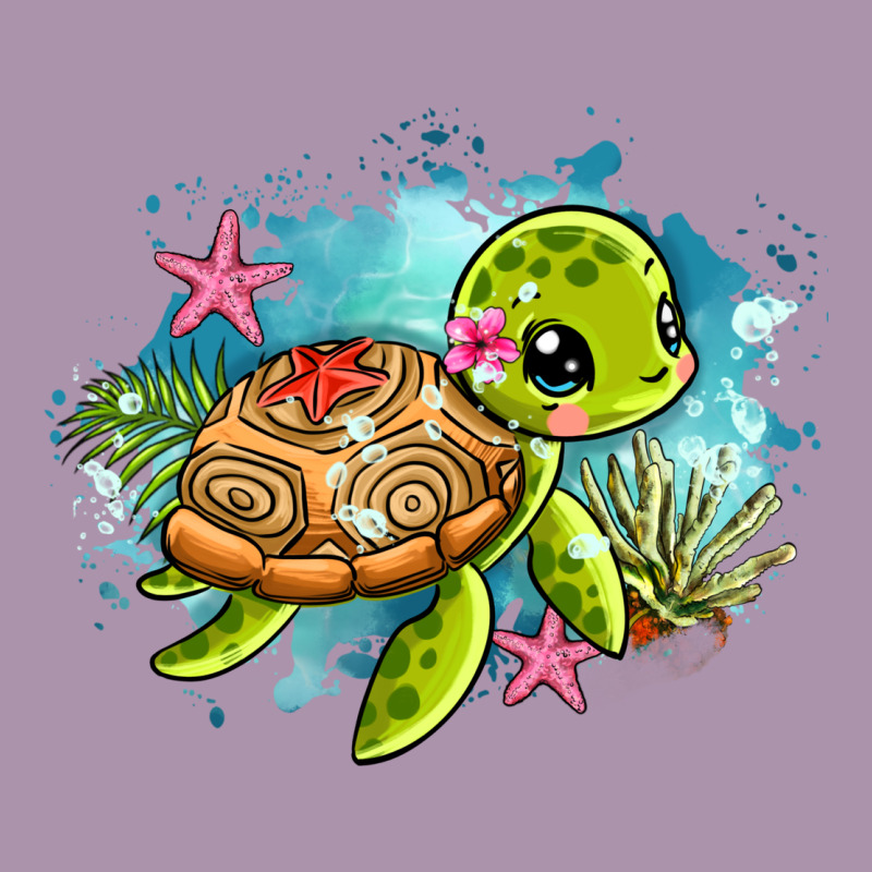Ocean With Turtle Heavyweight Hoodie by AdoDesignShop | Teevron