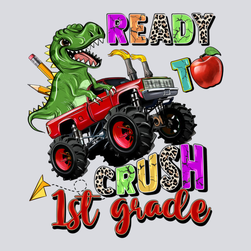 Ready To Crush 1st Grade Zipper Hoodie by Zillion Design Studio | Teevron