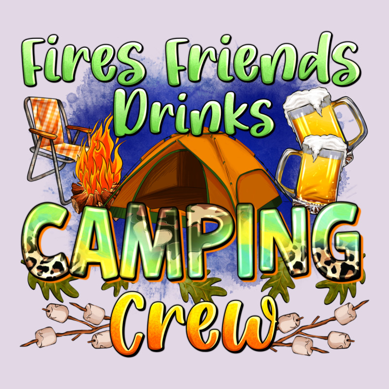 Fires Friends Drinks Camping Crew Classic Tee by Zillion Design Studio | Teevron