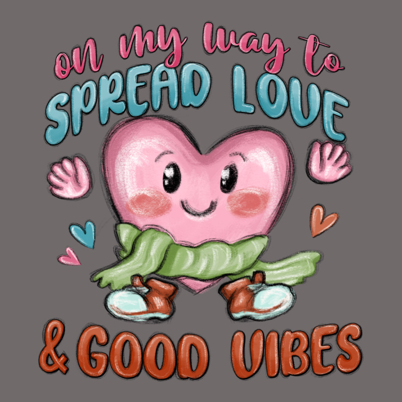 On My Way To Spread Love Urban Heavy Tee by MaliasSmallBusiness | Teevron