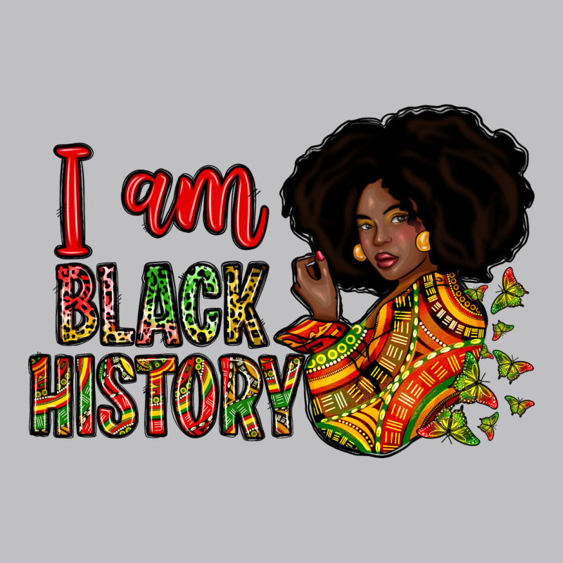 I Am Black History Long Sleeve Tee by Zillion Design Studio | Teevron