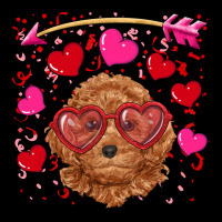 Valentine's Day Toy Poodle Long Sleeve Tee | Teevron