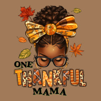 One Thankful Mama Afro Messy Bun Classic Tee | Teevron
