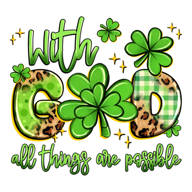 With God All Things Are Possible Premium Tee by Artiststas | Teevron