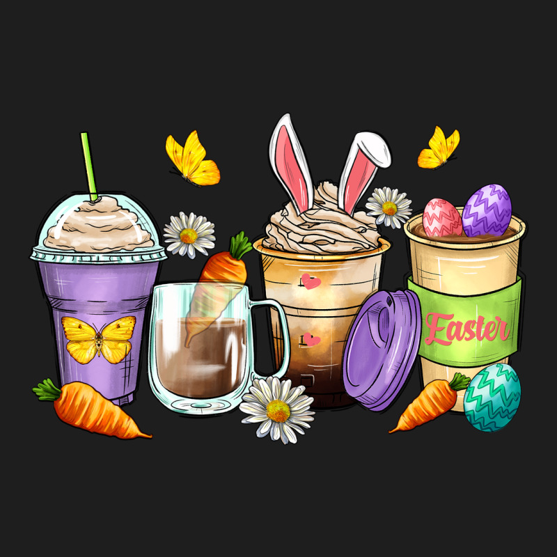 Easter Day Coffee Cups Classic Tee by Zillion Design Studio | Teevron