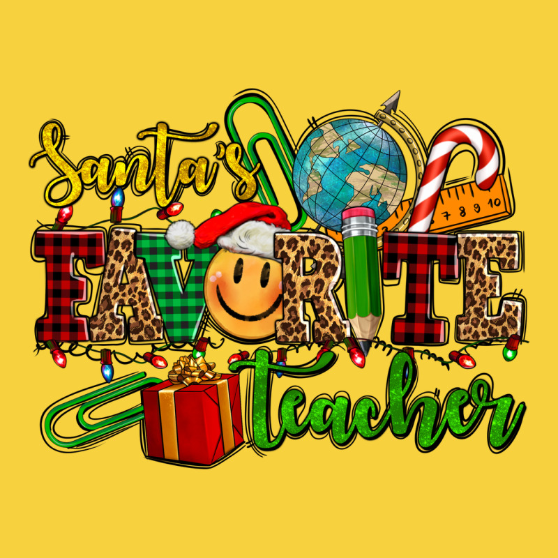 Santa's Favorite Teacher Premium Sweatshirt by AdoDesignShop | Teevron
