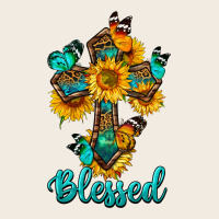 Cross With Butterfly Blessed Premium Sweatshirt | Teevron